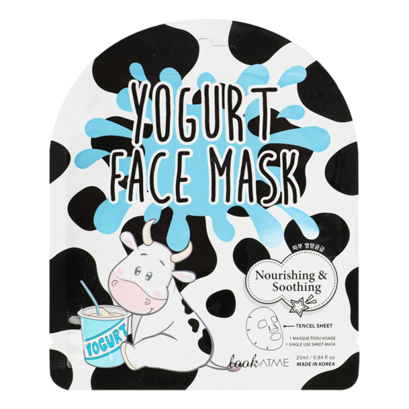 LookAtMe Masca pentru fata din tesuturi (Yogurt) 25 ml