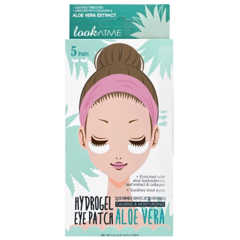 LookAtMe Гидрогелевые патчи для глаз Hydro-gel Eye Patch (ALOE-VERA) N5