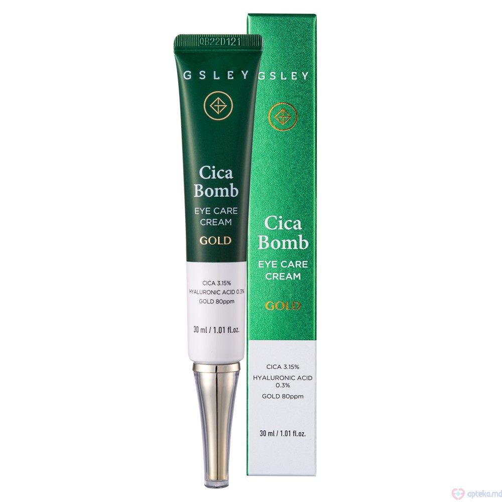 GOLD SNAIL Крем для глаз CICA BOMB EYE CARE CREAM 30 мл