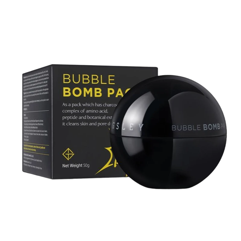 GOLD SNAIL Masca cu bule pentru fata BUBBLE BOMB PACK 50 g