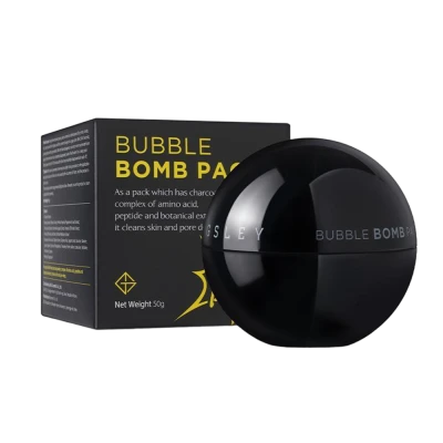 GOLD SNAIL Masca cu bule pentru fata BUBBLE BOMB PACK 50 g