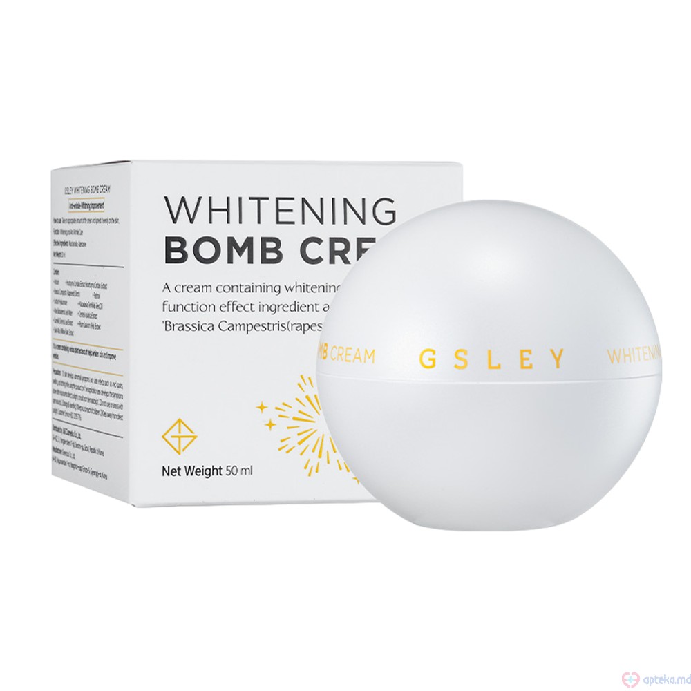 GOLD SNAIL Отбеливающий крем-бомба WHIENING BOMB CREAM 50 мл