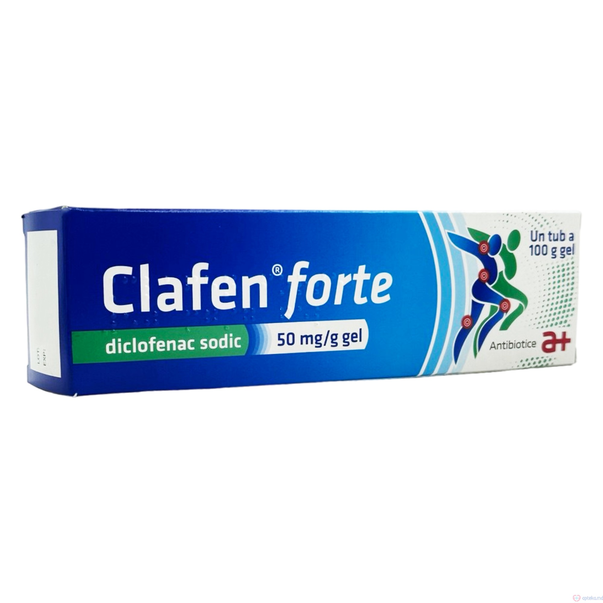 Clafen forte 50 mg/g gel 50 mg/g 100 g N1