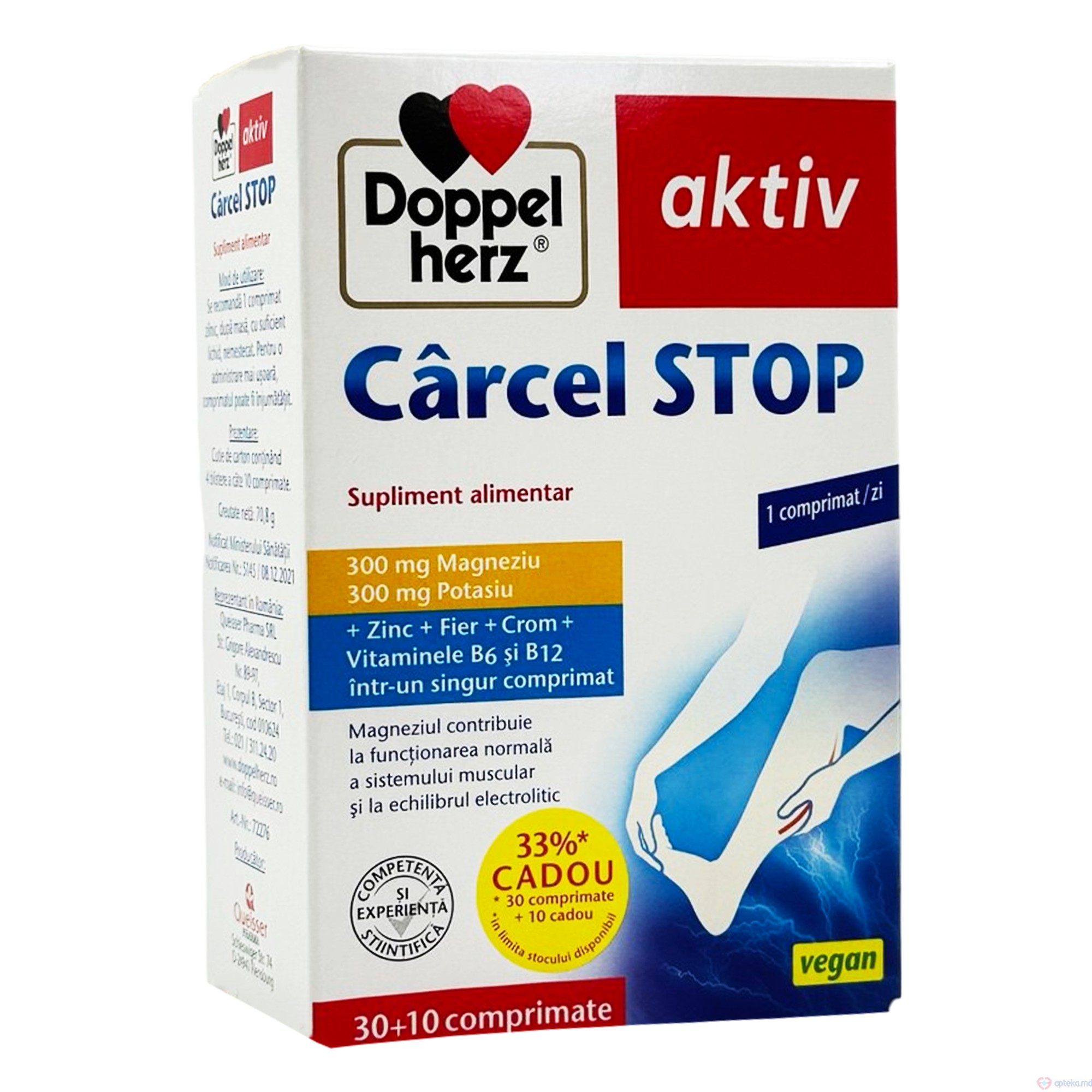 Doppelherz Stop Circel caps. N10x3 + 10 cadou