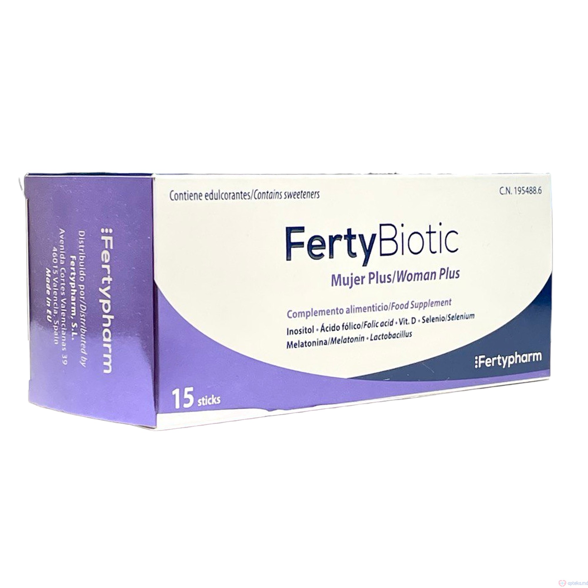 FertyBiotic Woman Plus sachets N15