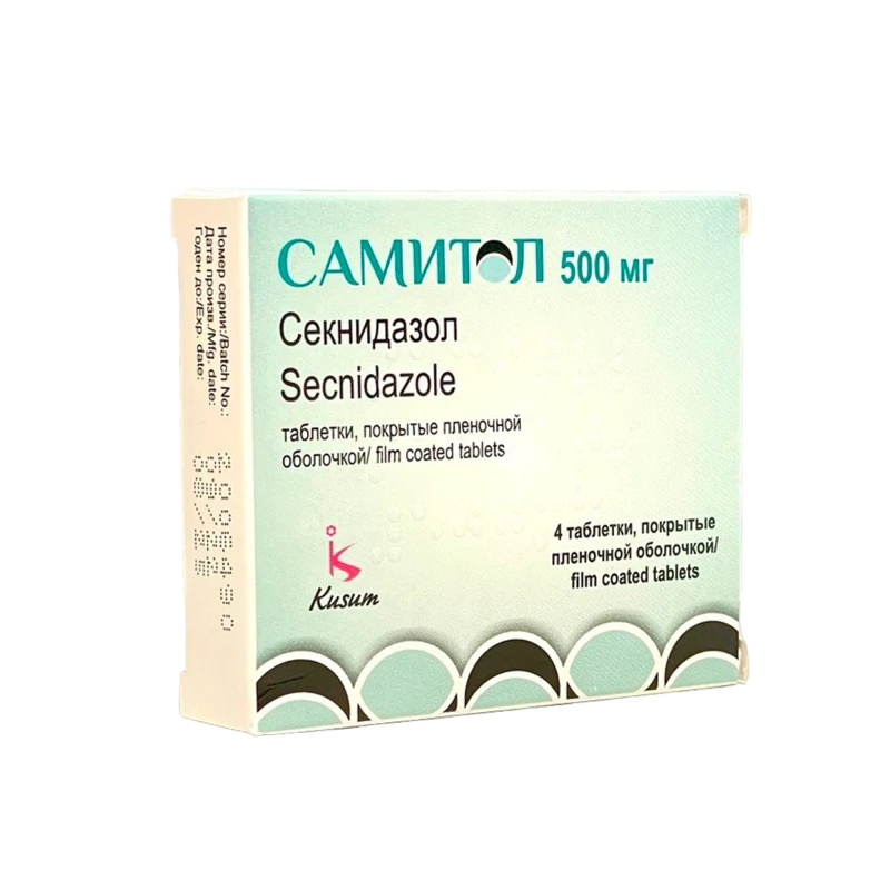Самитол табл. п/обол. 500 мг N4 Самитол табл. п/обол. 500 мг N4