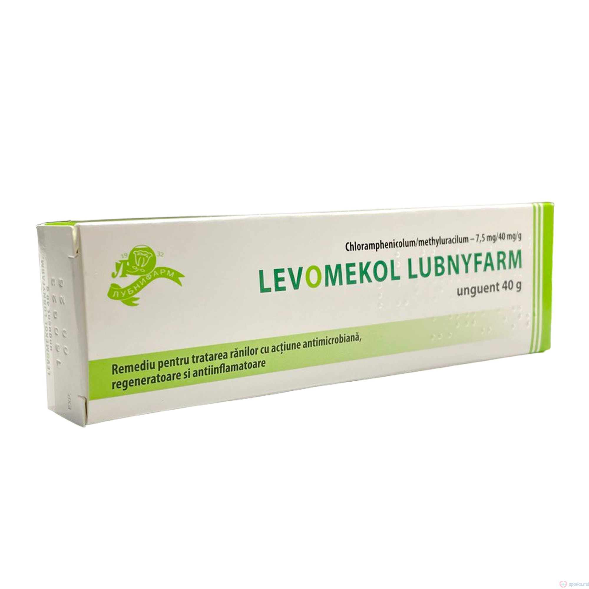 Levomekol Lubnyfarm ung. 7,5 mg/40 mg/g 40 g N1