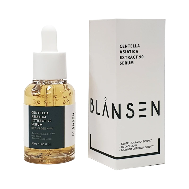 BLANSEN Сыворотка для лица с экстрактом центеллы CENTELLA ASIATICA EXTRACT 90 SERUM 30 мл