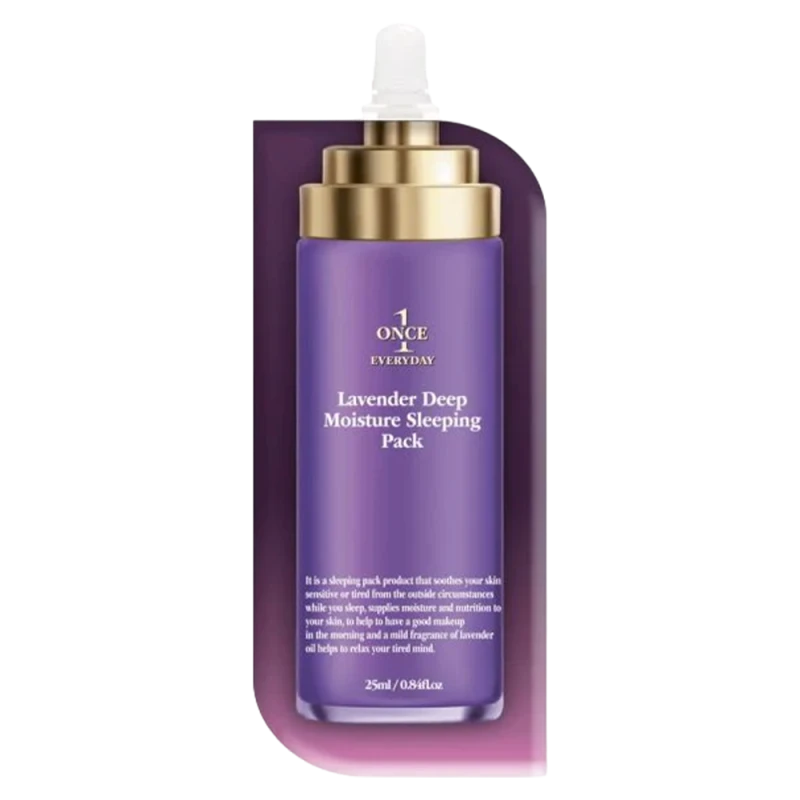 Chamos Masca de noapte ONCE EVERYDAY LAVENDER DEEP MOISTURE SLEEPING PACK 25 мл