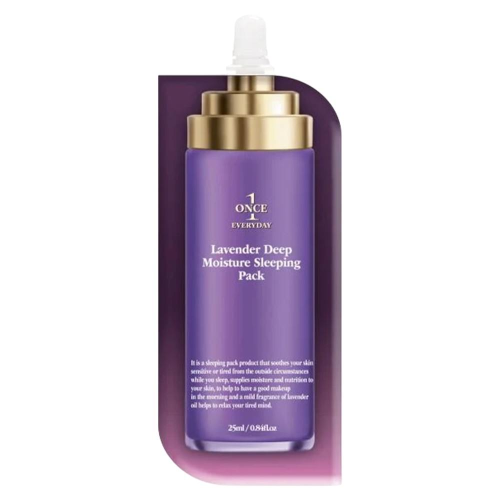 Chamos Masca de noapte ONCE EVERYDAY LAVENDER DEEP MOISTURE SLEEPING PACK 25 мл