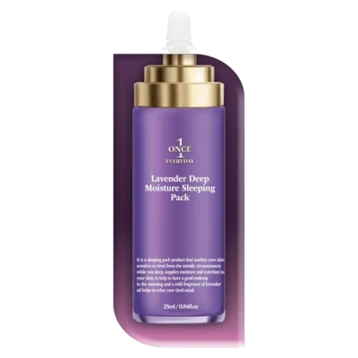 Chamos Masca de noapte ONCE EVERYDAY LAVENDER DEEP MOISTURE SLEEPING PACK 25 мл