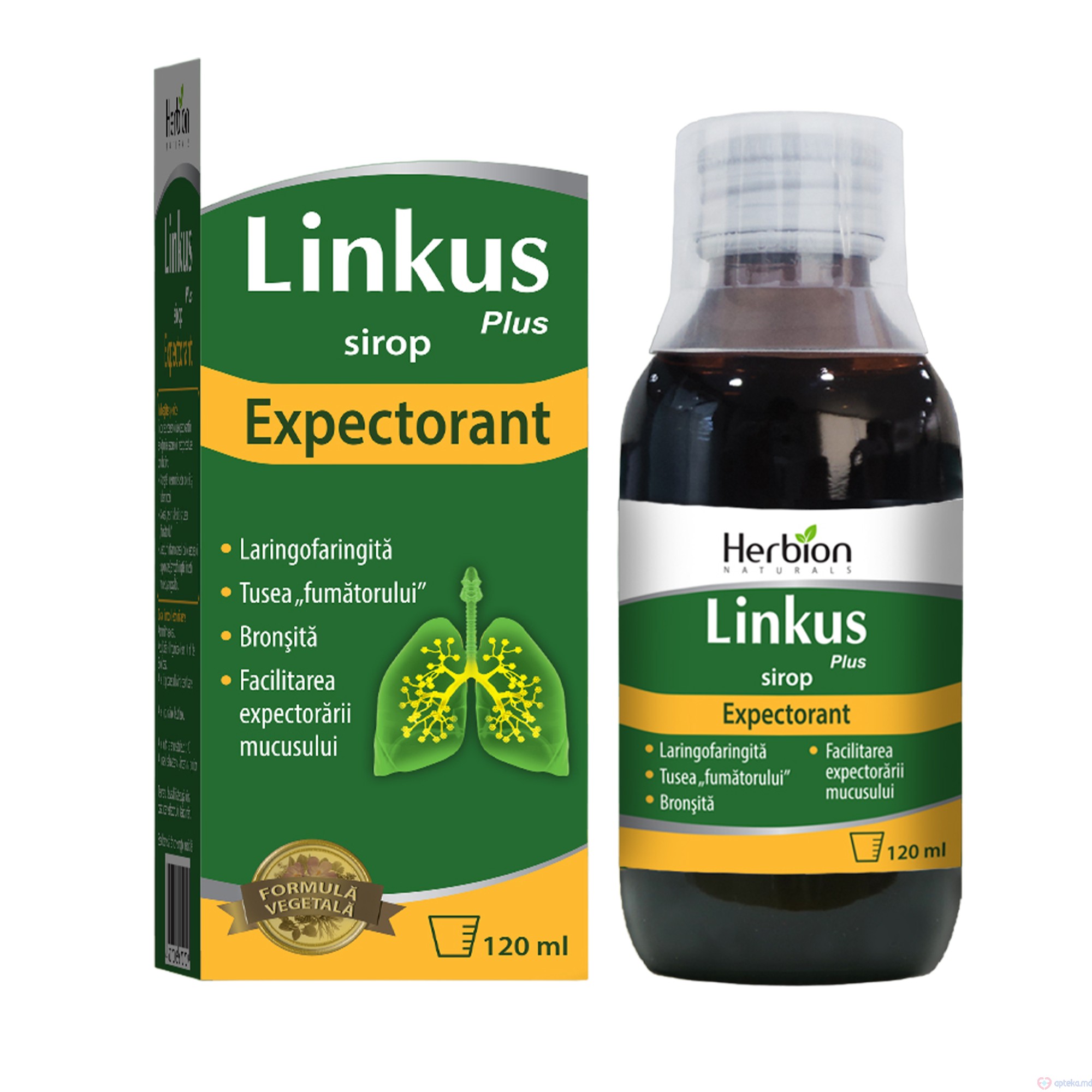 Linkus Plus sirop  120 ml N1