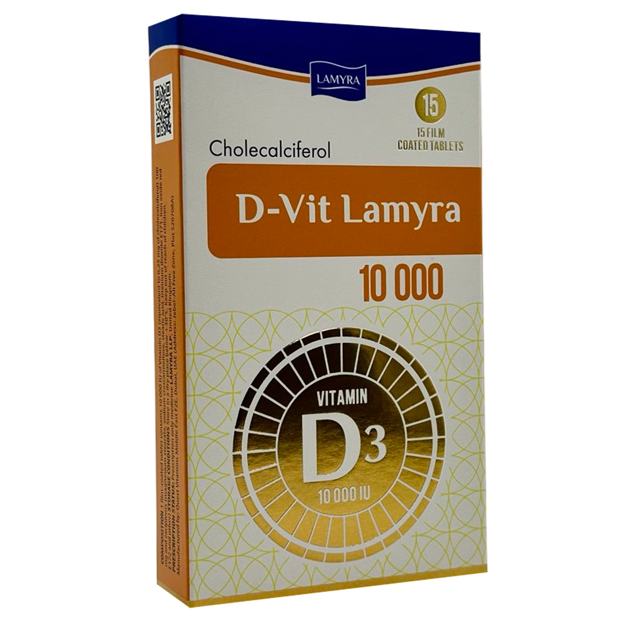 D-Vit Lamyra comprimate filmate 10000 UI N15х1