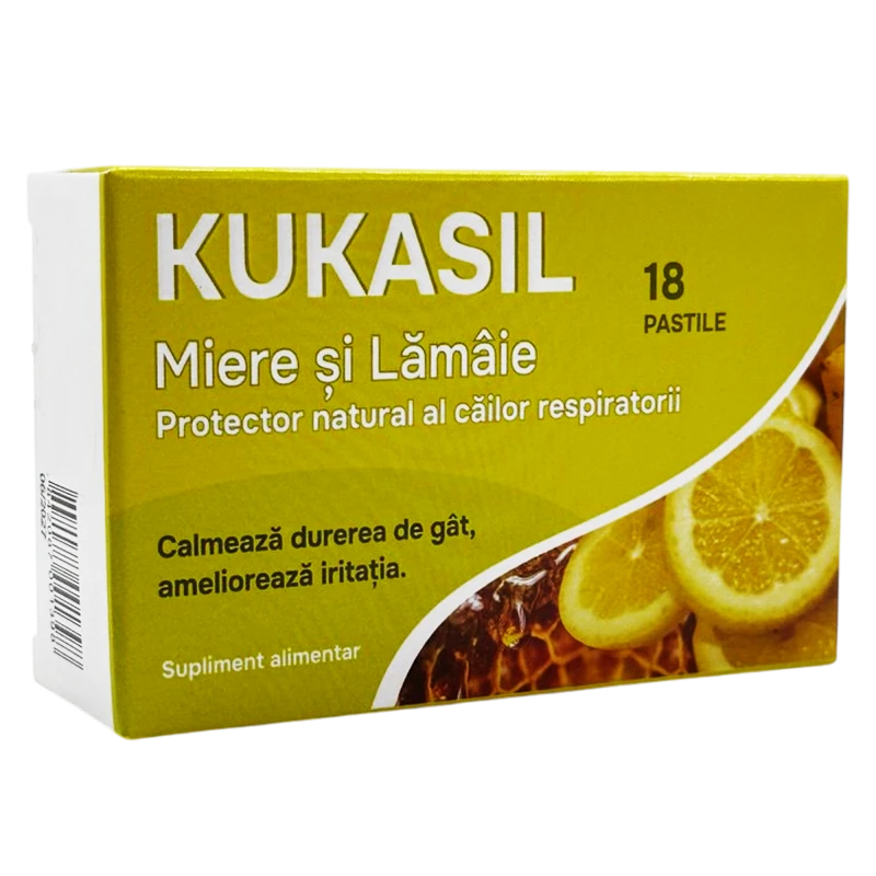 Кукасил со вкусом мёда и лимона леденцы N6x3 Кукасил со вкусом мёда и лимона леденцы N6x3