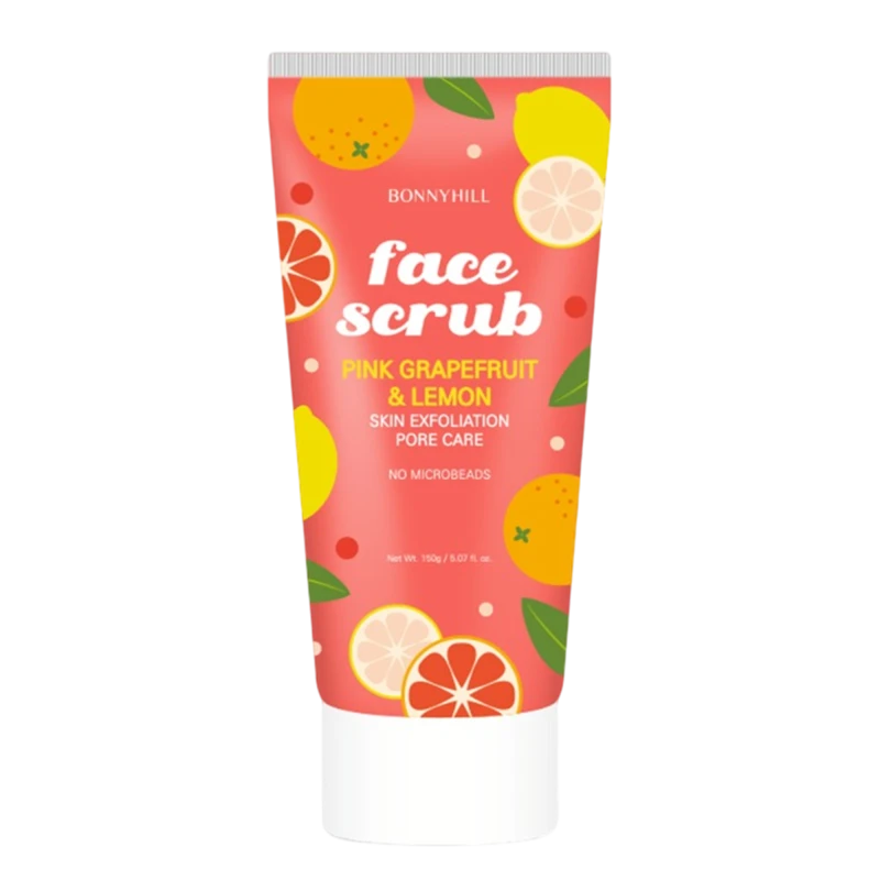 Bonnyhill Scrub pentru fata Pink Grapet’ruit&Lemon Scrub 150 g