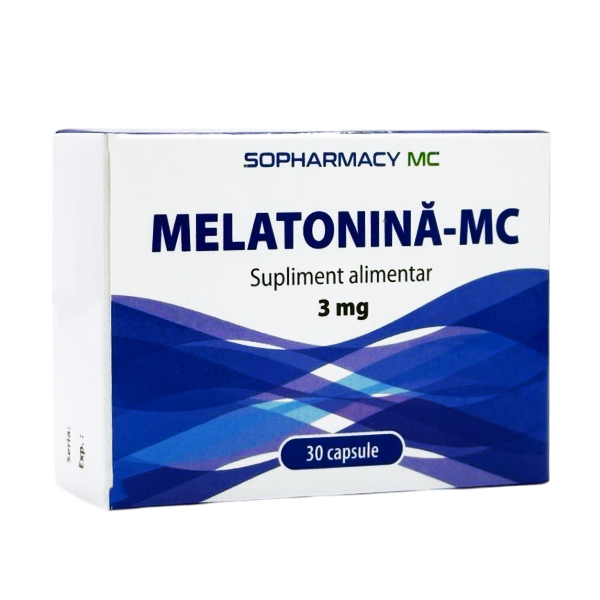 Melatonina-MC caps. 3 mg N10x3