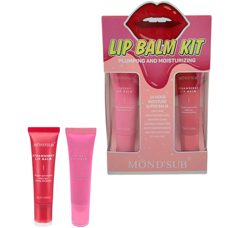Mond'Sub Набор эссенсии для губ Plumping and Moisturizing Lip Essence Set 2 шт