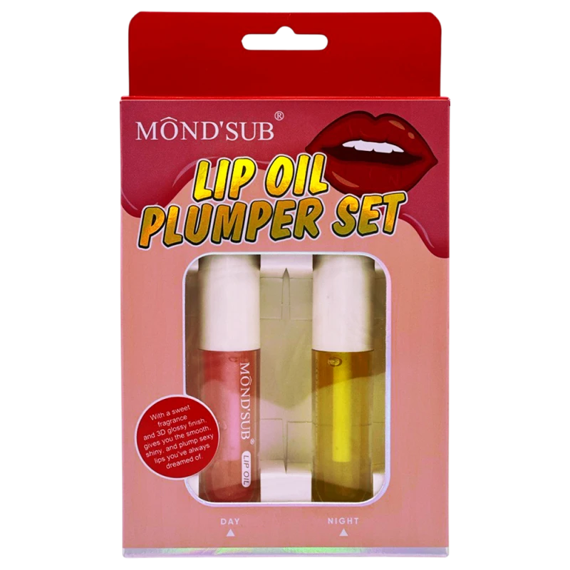 Mond'Sub Набор масел для губ Day&Night Lip Oil Plumper Set 2 шт