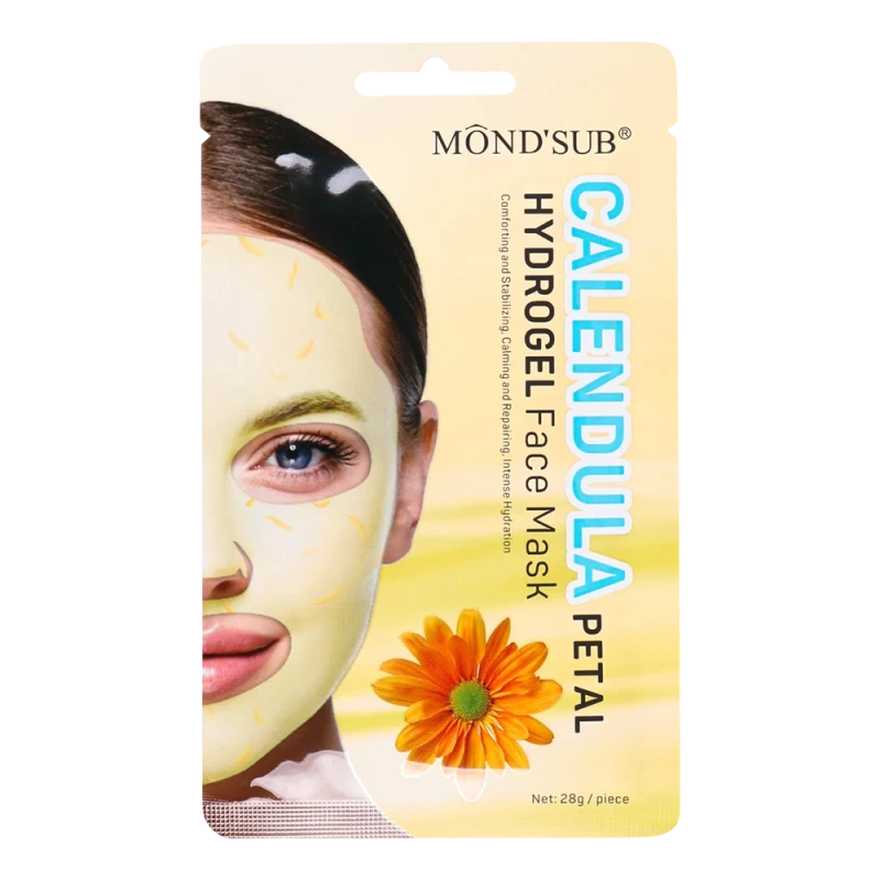 Mond'Sub Гидрогелевая маска для лица с календулой Calendula Petal Hydrogel Face Mask 28 г