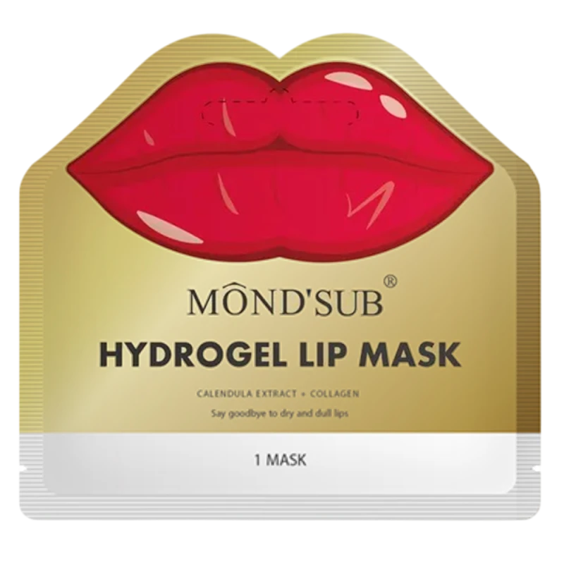 Mond'Sub Гидрогелевая маска для губ с календулой Calendula Hydrogel Lip Mask 1 шт