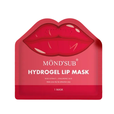 Mond'Sub Masca hidrogel pentru buze cu trandafir Rose Hydrogel Lip Mask 1 buc