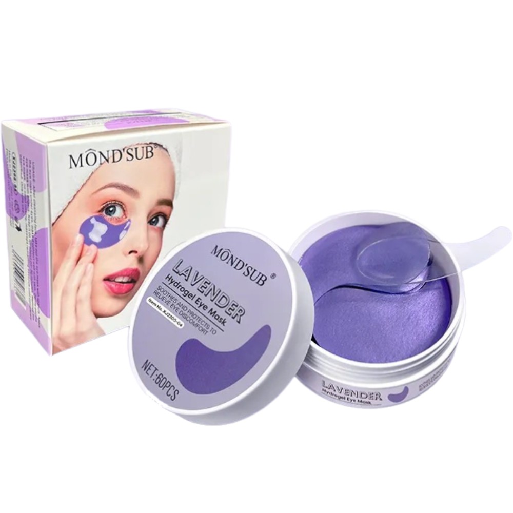 Mond'Sub Patch-uri pentru ochi cu lavanda Lavender Hydrogel Eye Mask 60 buc