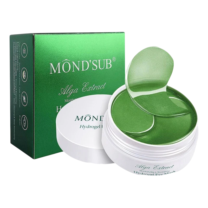 Mond'Sub Patch-uri pentru ochi cu extract de alge Hydro Gel Eye Mask(GREEN) 60 buc