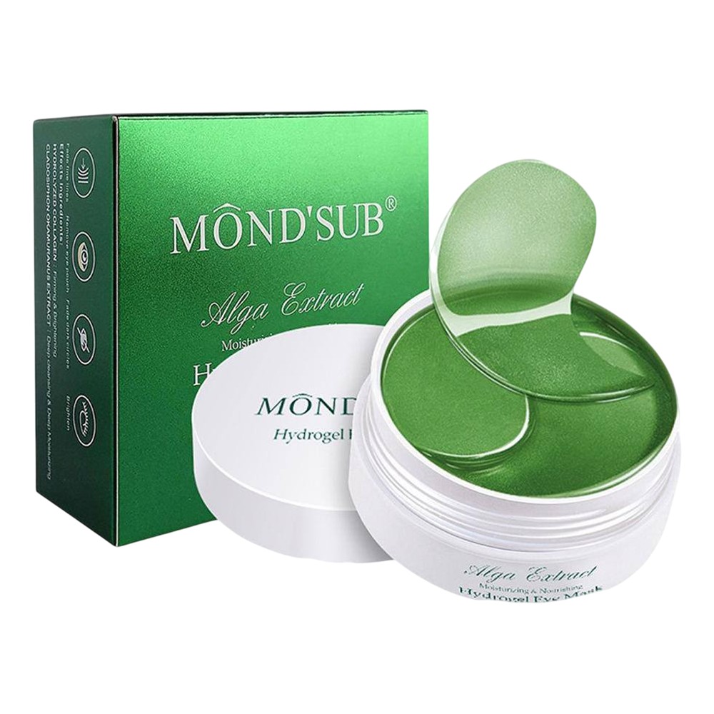 Mond'Sub Patch-uri pentru ochi cu extract de alge Hydro Gel Eye Mask(GREEN) 60 buc