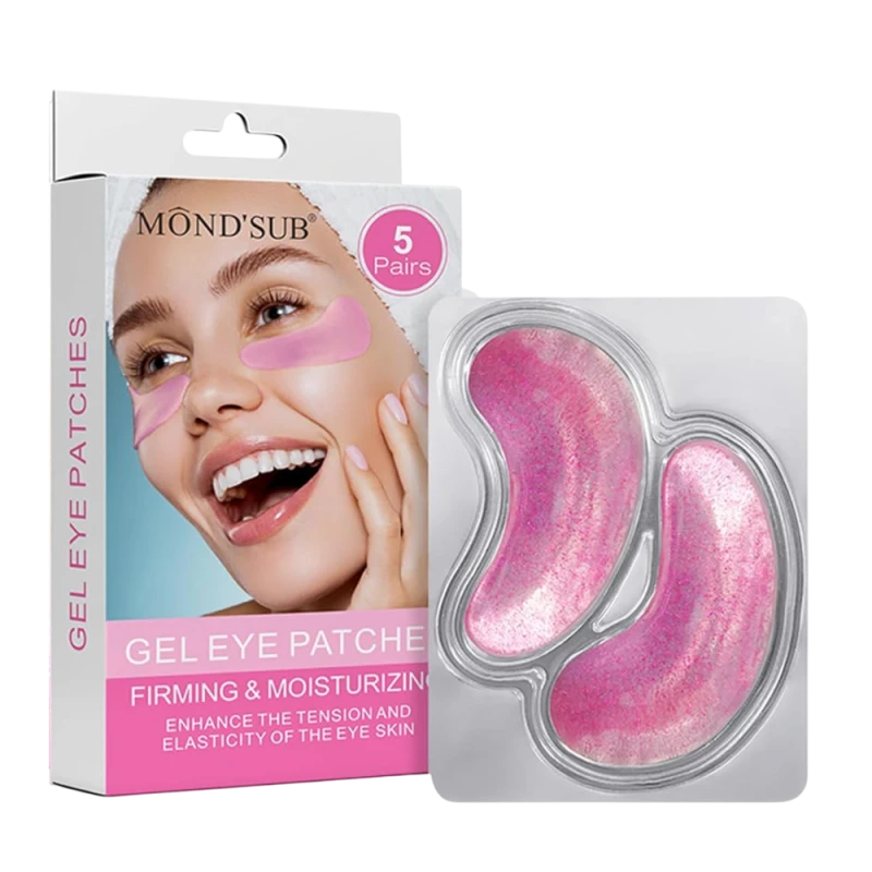 Mond'Sub Патчи для глаз Gel Eye Patches Firming & Moisturizing 5 пар