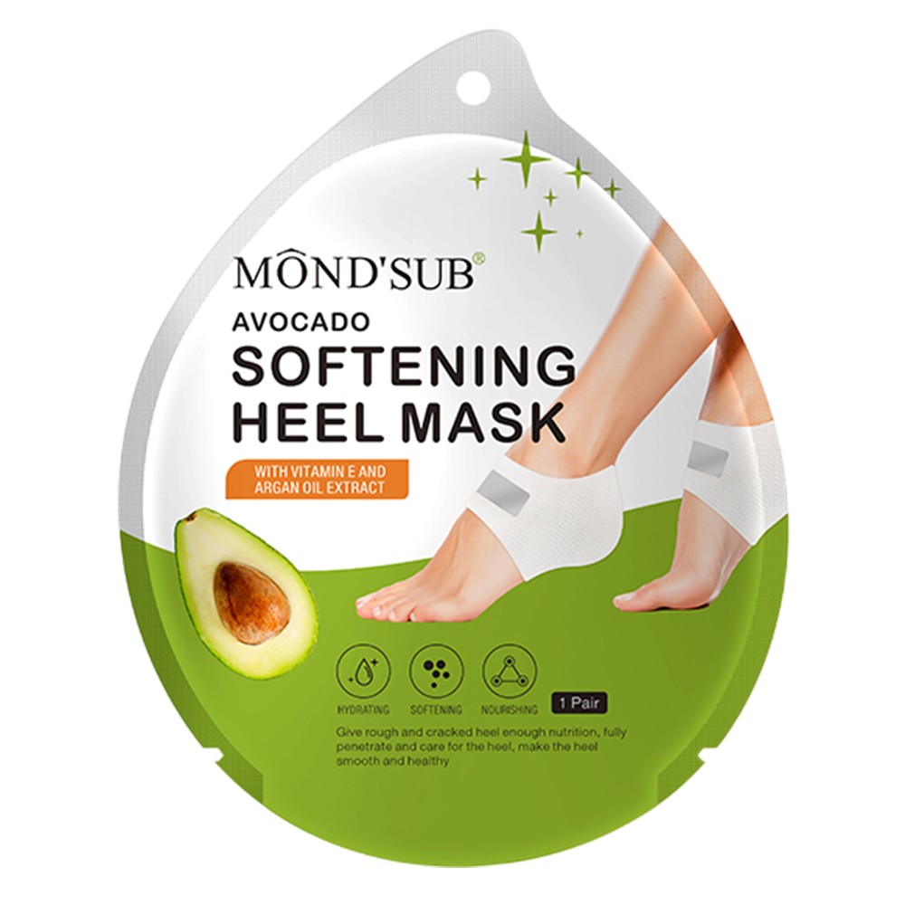 Mond'Sub Masca pentru calcaie Avocado Softening Heel Mask 1 per