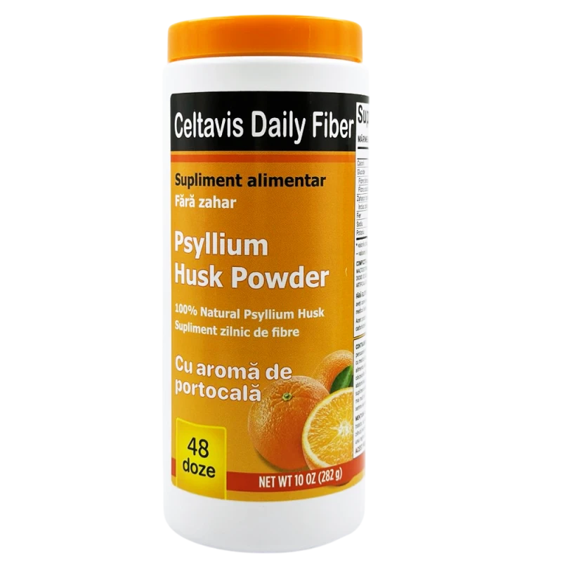 Psyllium Husk Powder, шелуха семян подорожника в порошке 48 порций 282 г N1