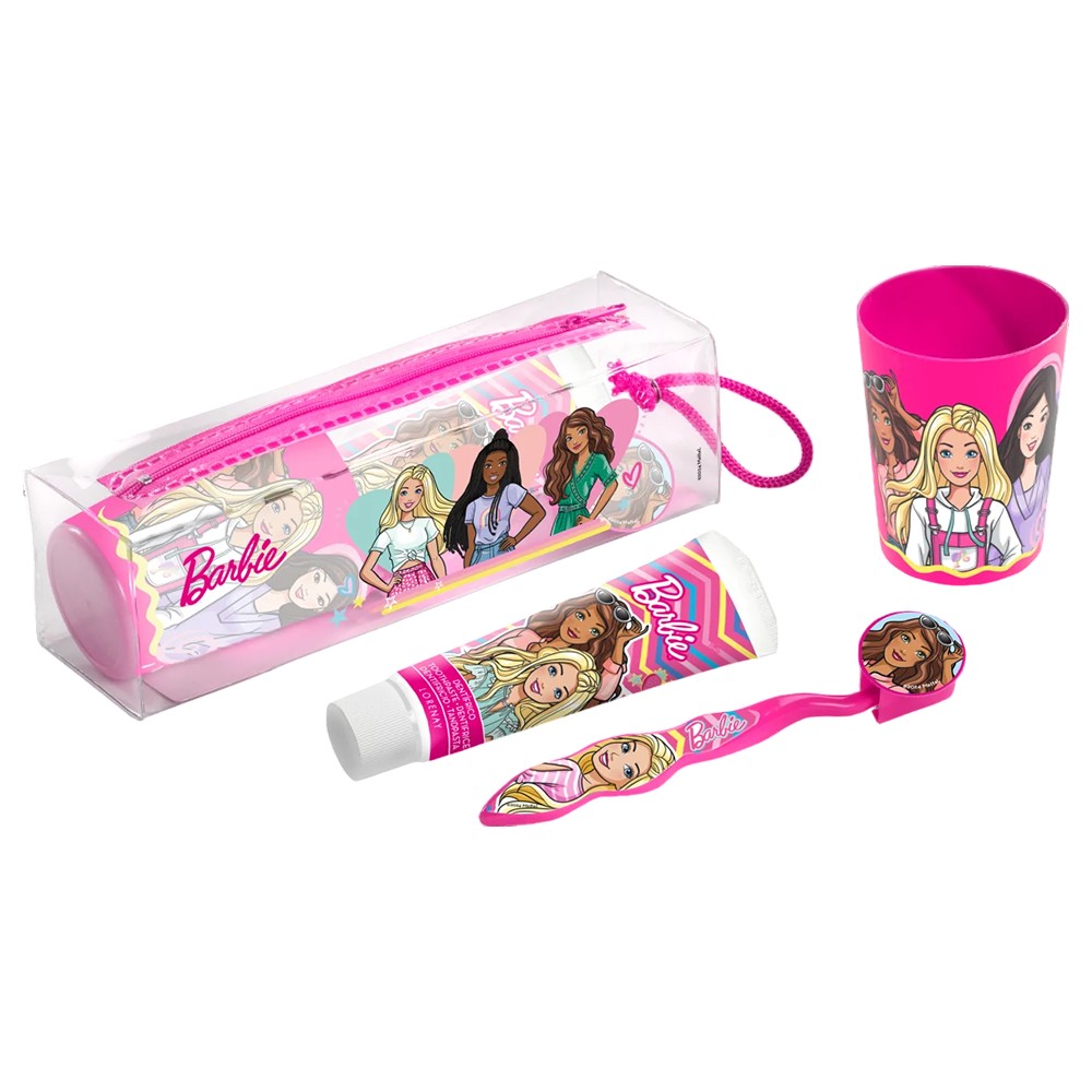 LORENAY Barbie Set de ingrijire dentara Dental Toiletry Bag