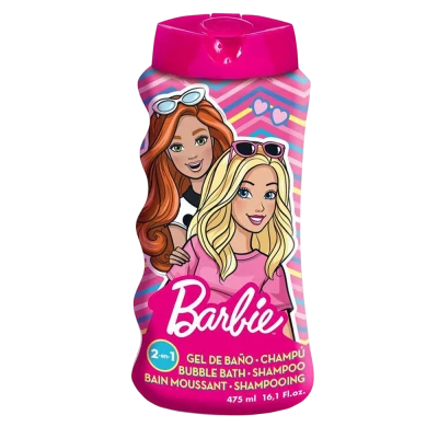 LORENAY Barbie Пена для ванны и шампунь Bubble Bath & Shampoo 475 мл