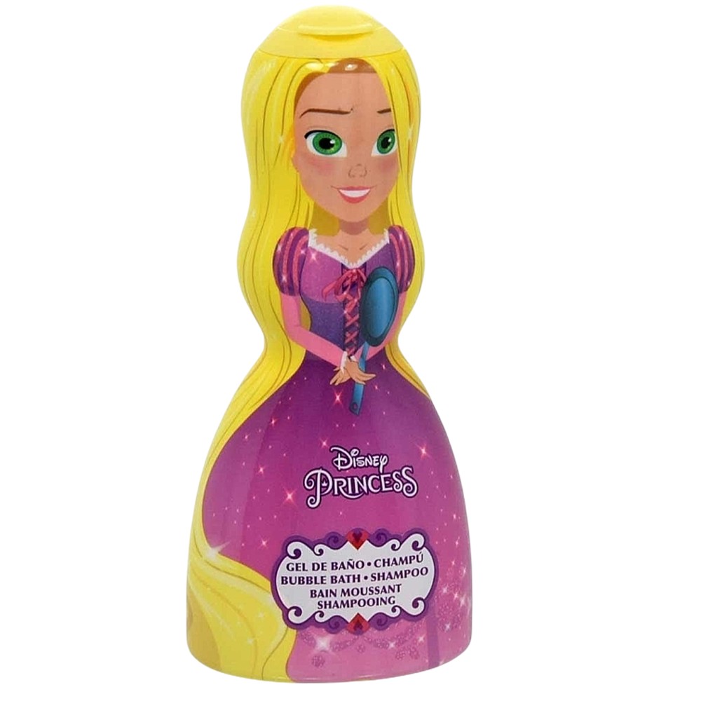 LORENAY Princess Spuma de baie si sampon 2 in 1 Rapunzel Bubble Bath & Shampoo Figure 250 ml