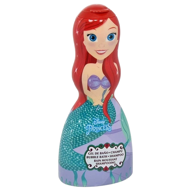 LORENAY Princess Пена для ванны и шампунь 2 in 1 Ariel Bubble Bath & Shampoo Figure 250 мл