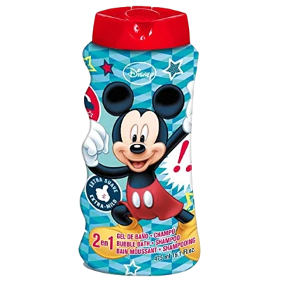 LORENAY Mickey Mouse Пена для ванны и шампунь Bubble Bath & Shampoo 475 мл