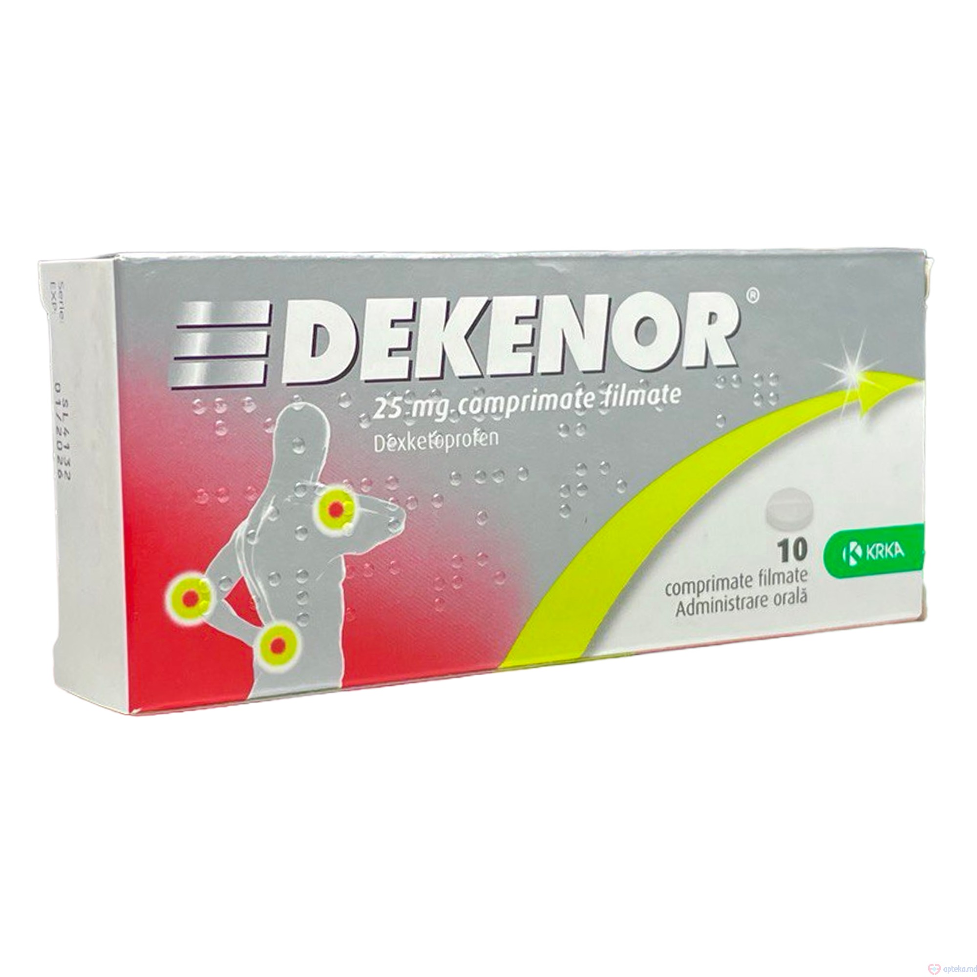 Dekenor comp. film. 25 mg N10