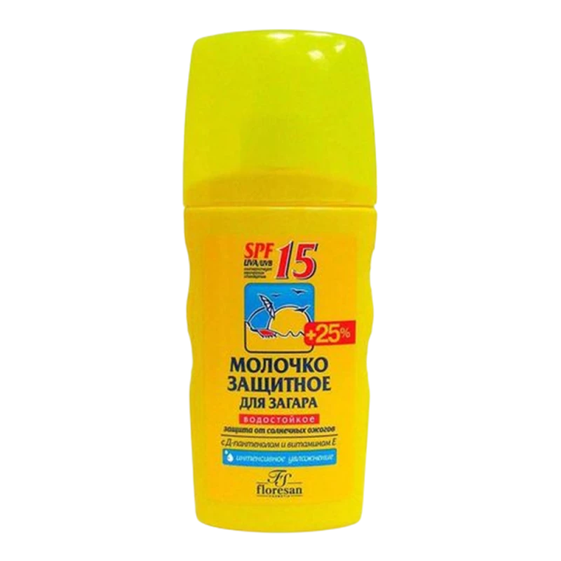 F9-104(f)  Молочко для загара SPF 15 170 мл