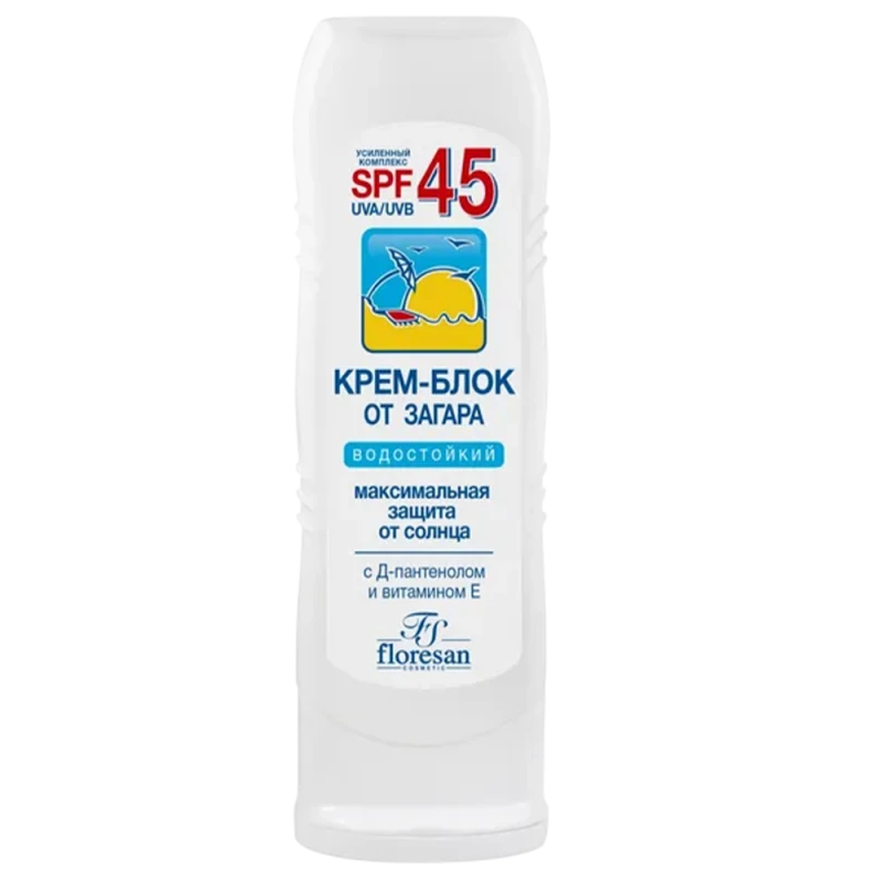 F9-113 Крем-блок от загара. Максимальная защита от солнца SPF 45 125мл