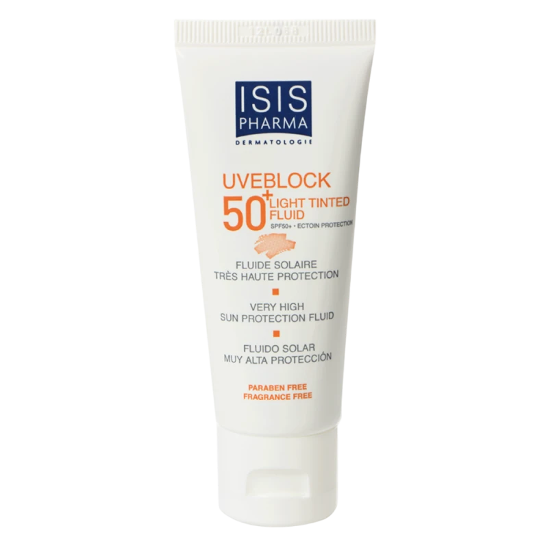 Исис Фарма Увеблок Light Tinted Fluid SPF50+ 40 мл Исис Фарма Увеблок Light Tinted Fluid SPF50+ 40 мл