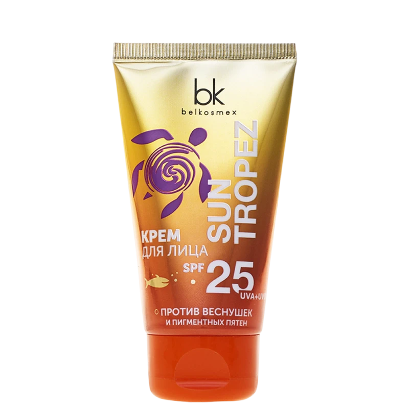 *22-11 Crema de fasa SPF 25 impotriva pistruilor si petelor SUN TROPEZ 50g