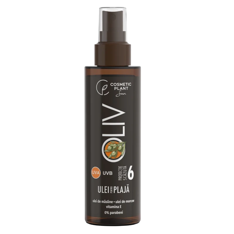 Cosmetic Plant Ulei pentru plaja OLIV SPF 6 cu ulei de morcov 150ml