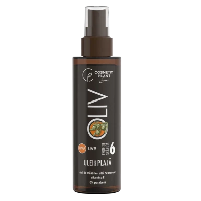 Cosmetic Plant Ulei pentru plaja OLIV SPF 6 cu ulei de morcov 150ml