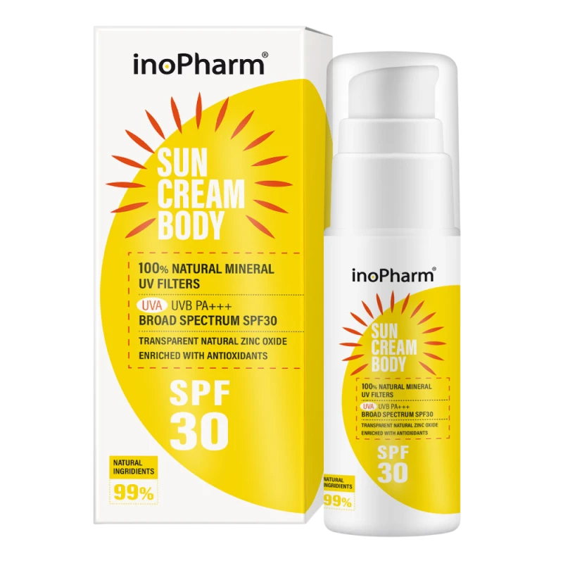 InoPharm Солнцезащитный крем для тела SPF30, 100g