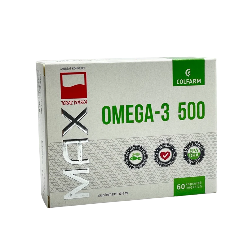 Омега-3 500 мг капс N20x3 Омега-3 500 мг капс N20x3