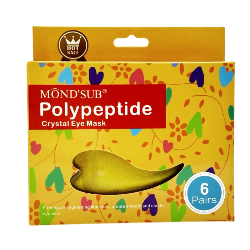 Mond'Sub Патчи для глаз с полипептидами Polypeptide Crystal Eye Mask 6 пар