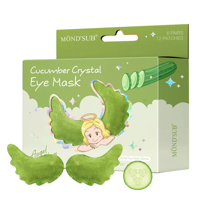 Mond'Sub Патчи для глаз c экстрактом огурца Cucumber Crystal Eye Mask 6 пар