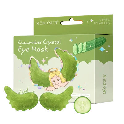 Mond'Sub Патчи для глаз c экстрактом огурца Cucumber Crystal Eye Mask 6 пар