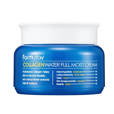 FARMSTAY Увлажняющий крем с коллагеном COLLAGEN WATER FULL MOIST CREAM 100g