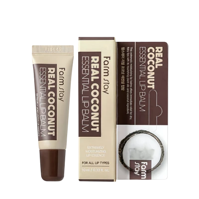 FARMSTAY Бальзам для губ с кокосом REAL COCONUT ESSENTIAL LIP BALM 10g